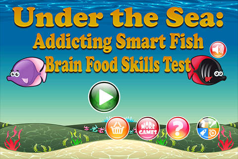 Under the Sea: Addicting Smart Fish Brain Food Skills Test  PRO screenshot 3