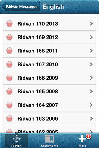 Ridvan Messages - All of them screenshot 3