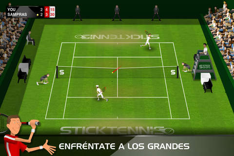 Stick Tennis SA screenshot 2