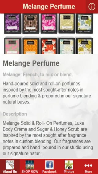 【免費生活App】Melange Perfume-APP點子