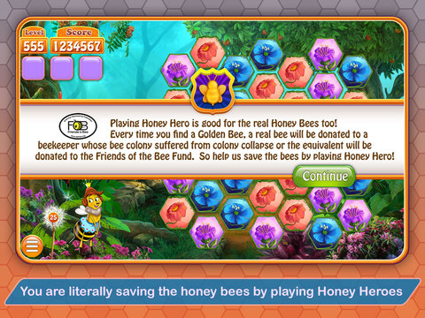 【免費遊戲App】Honey Heroes-APP點子