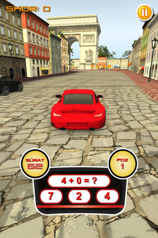 Math Race 3D - Educational mathematics learning game screenshot 4