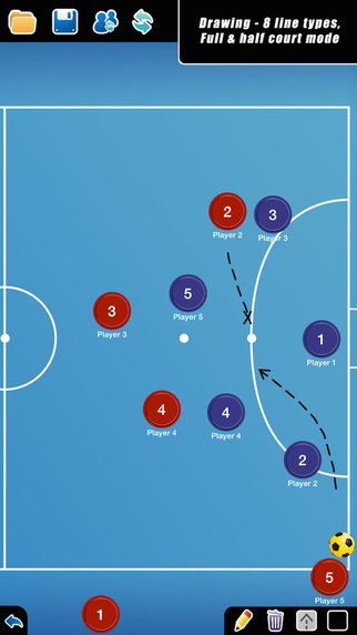 【免費運動App】Coach Tactical Board for Futsal FREE-APP點子