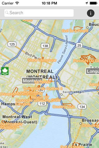 Montreal Tourist Map screenshot 3
