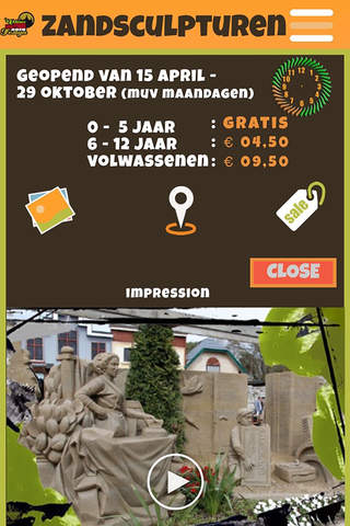 Apeldoorn - tourist information (Nederlands + English) screenshot 2