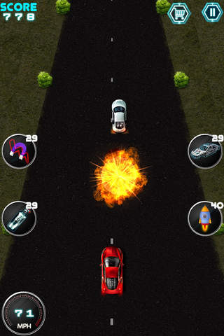 2 Cars Amazing Highway Ninja Road Race - Make them never Clash ! screenshot 2