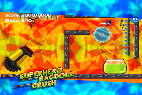Superhero Ragdoll Crush Pro screenshot 3