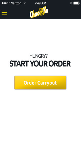 Chao Ku Carryout Ordering App