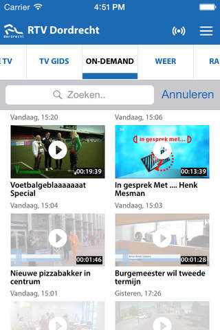 RTV Dordrecht / Drechtstad FM screenshot 3