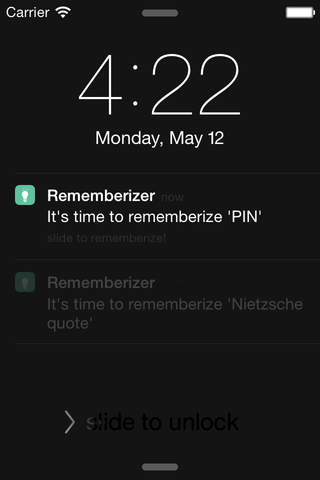 Rememberizer - Memorize, Repeat & Remember screenshot 3