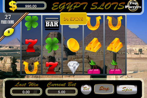 A Free Egypt Casino Slots HD screenshot 2