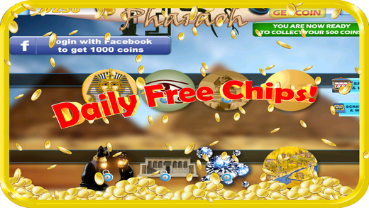 【免費遊戲App】A Golden Pharaoh And Cleopatra Casino - Riches of Egypt Slots Machines Pyramid Escape Free-APP點子