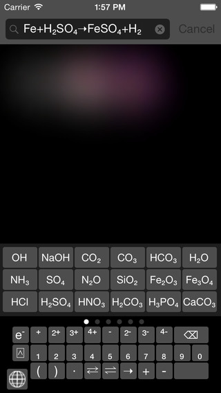 Keyboard for Chemistry
