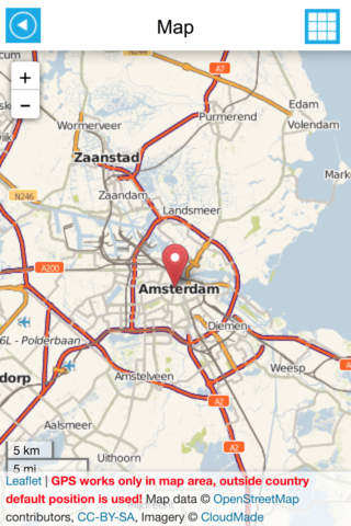 Netherlands Offline GPS Map & Travel Guide Free screenshot 2