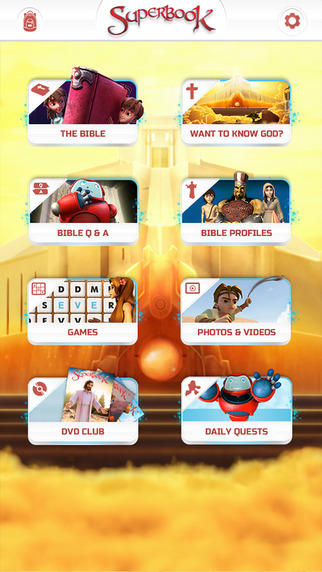 Superbook Kid’s Bible Videos and Games