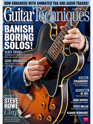 【免費音樂App】Guitar Techniques: the guitar magazine to make you a better player-APP點子