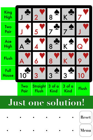 Pokergreen Puzzles: "The Next Sudoku" screenshot 4