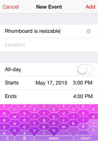 Rhomboard screenshot 3