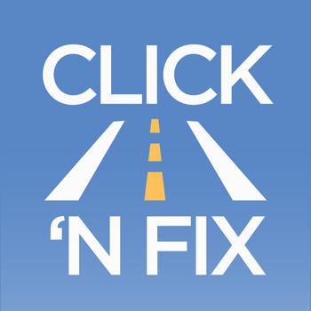 UDOT Click 'n Fix LOGO-APP點子