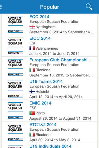 European Squash screenshot 4