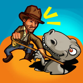 Ancient Dinosaur Killer Pit Drop Rescue FREE - Target the Raptor to Save the Carnivores LOGO-APP點子