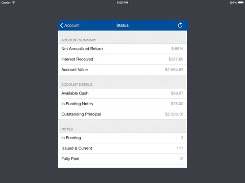 【免費財經App】Status for LendingClub-APP點子