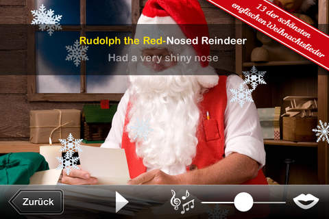 Kids Carols - The Christmas Song Karaoke App screenshot 2