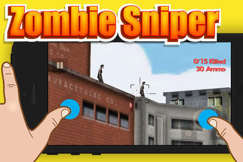 Zombies Sniper Shooter 3D screenshot 2