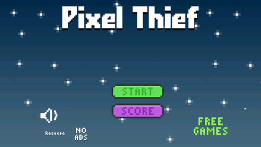 Pixel Thief - Sneaky Diamond Bandit