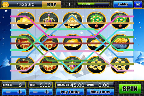 AAA Classic Slots of Gold Coin in Las Vegas - Win Vacation in Winter Wonderland Casino Games Pro screenshot 4