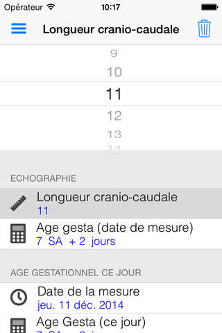 Age Gestationnel screenshot 4