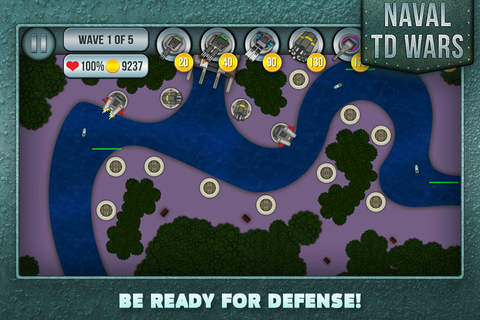 Naval TD Wars Deluxe screenshot 3