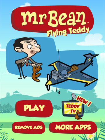 【免費遊戲App】Mr Bean : Flying Teddy-APP點子