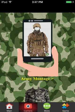 Army Military Uniform Photo Montage Pro screenshot 2