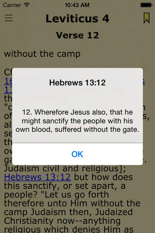 Scofield Reference Bible Note screenshot 2