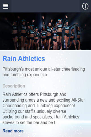 Rain Athletics screenshot 2