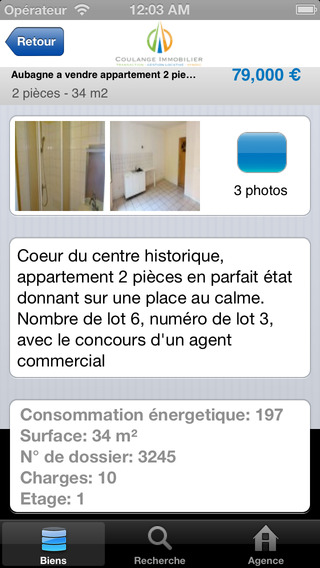 【免費生活App】Coulange Immobilier-APP點子