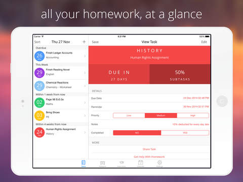 免費下載教育APP|The Homework App - Your Class Assignment & Schedule Planner app開箱文|APP開箱王