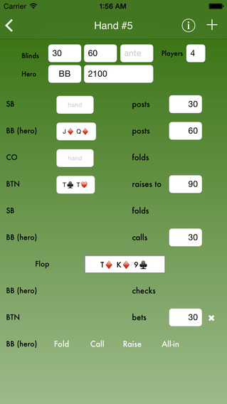 【免費工具App】Poker Memo - Save and Share Poker Hand History-APP點子