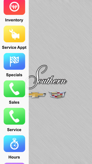 Southern Chevrolet Cadillac Dealer App
