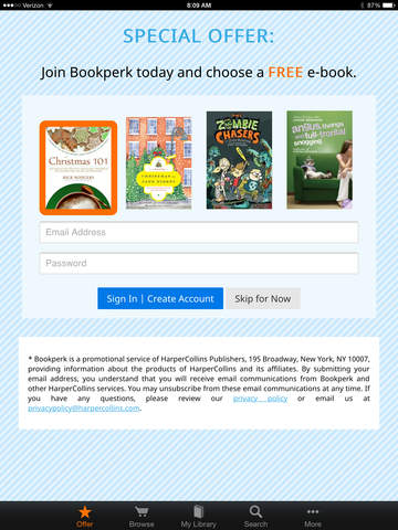 【免費書籍App】Bookperk daily e-book deals-APP點子