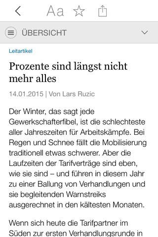 HAZ E-Paper News aus Hannover screenshot 4