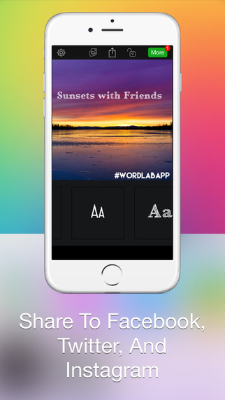 【免費攝影App】Word Lab - Add Quotes And Text To Your Photos For Instagram-APP點子