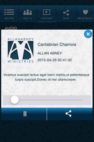 Allan Abney Ministries screenshot 4