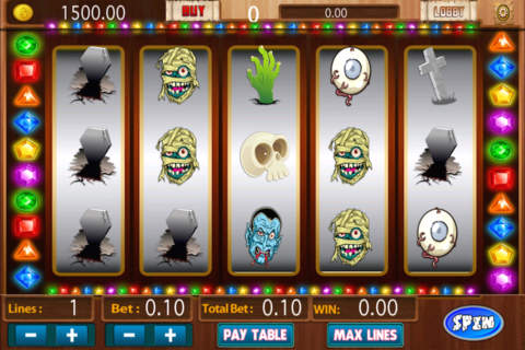 AAA Scary Walking Zombie Slot Machine HD - Doubledown and Win Big Jackpot Slots Free screenshot 3