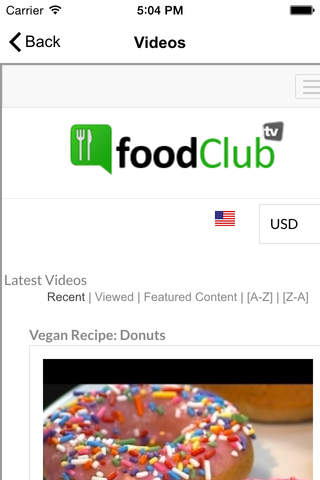 Food Club TV screenshot 2
