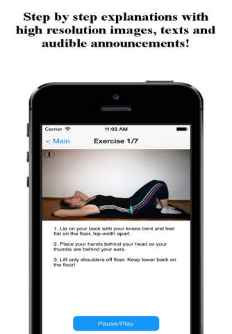 Women Fitness: Bikini Body Free - Train your belly, your butt and your legs with this workout! screenshot 3