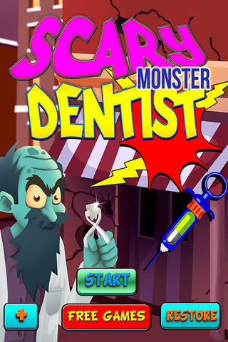 Holiday Monster Dentist Makeover Free - Fun Kids Games for Boys and Girls screenshot 4