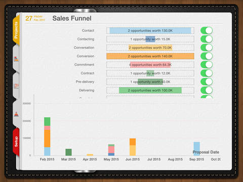 【免費商業App】BusiBI Sales Manager 2015-APP點子