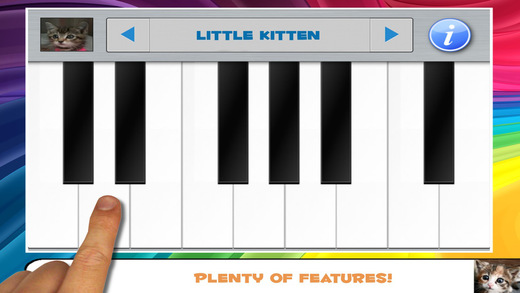 Cat Piano Toy and Kitten Keyboard Tunes